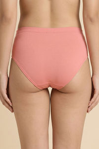Zivame Full Coverage Medium Rise Hipster Panty (Pack of 3) - Multicolor — thumbnail 4